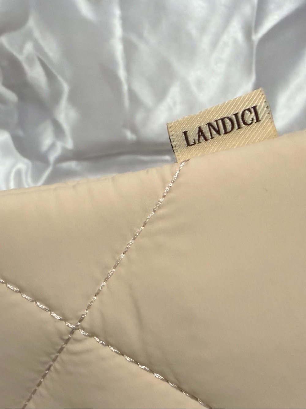 Computer case Quilted Cream bundle - Picture 8 of 8
